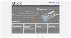Desktop Screenshot of drutha.com
