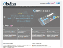 Tablet Screenshot of drutha.com